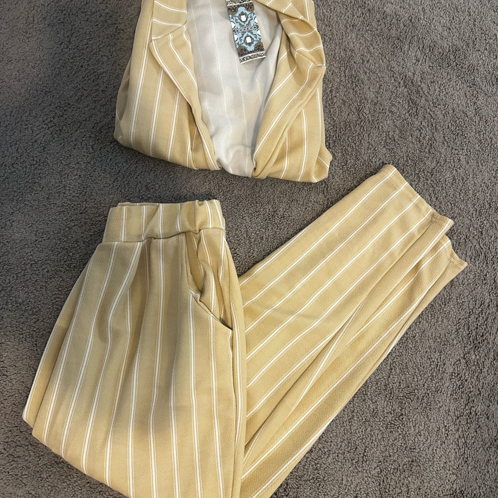 Blazer set boohoo